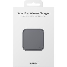 Samsung EP-P2400TBE Super Fast Wireless Charger Dark Gray - inkl 25 Watt Netzteil